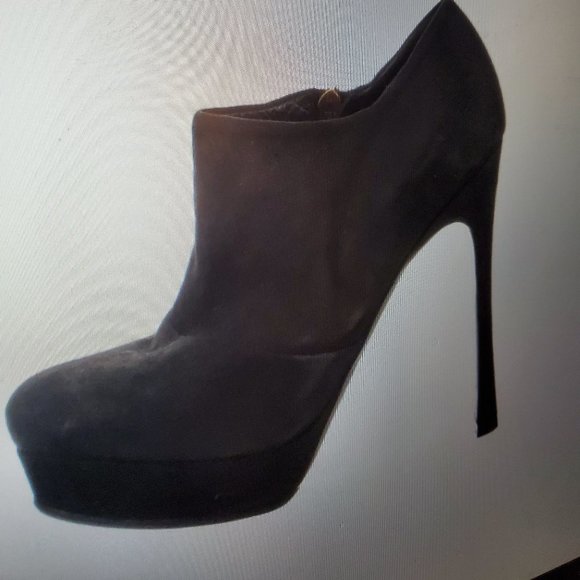 YVES SAINT LAURENT Suede Boots - Picture 1 of 5